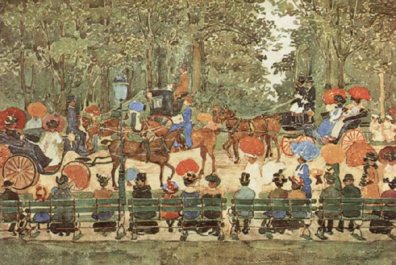 Maurice Prendergast Central Park China oil painting art